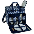 Deluxe Picnic Cooler for Four